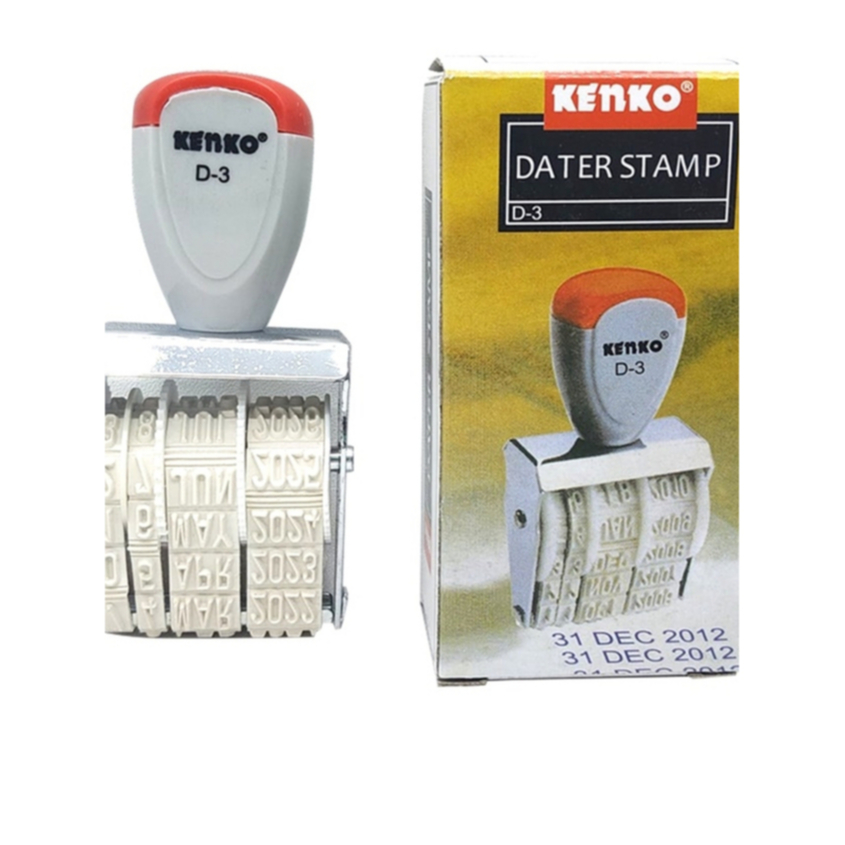 

STEMPEL TANGGAL / DATER STAMP / CAP TANGGAL / STAMPEL DATE / STAMP TANGGAL KENKO D3