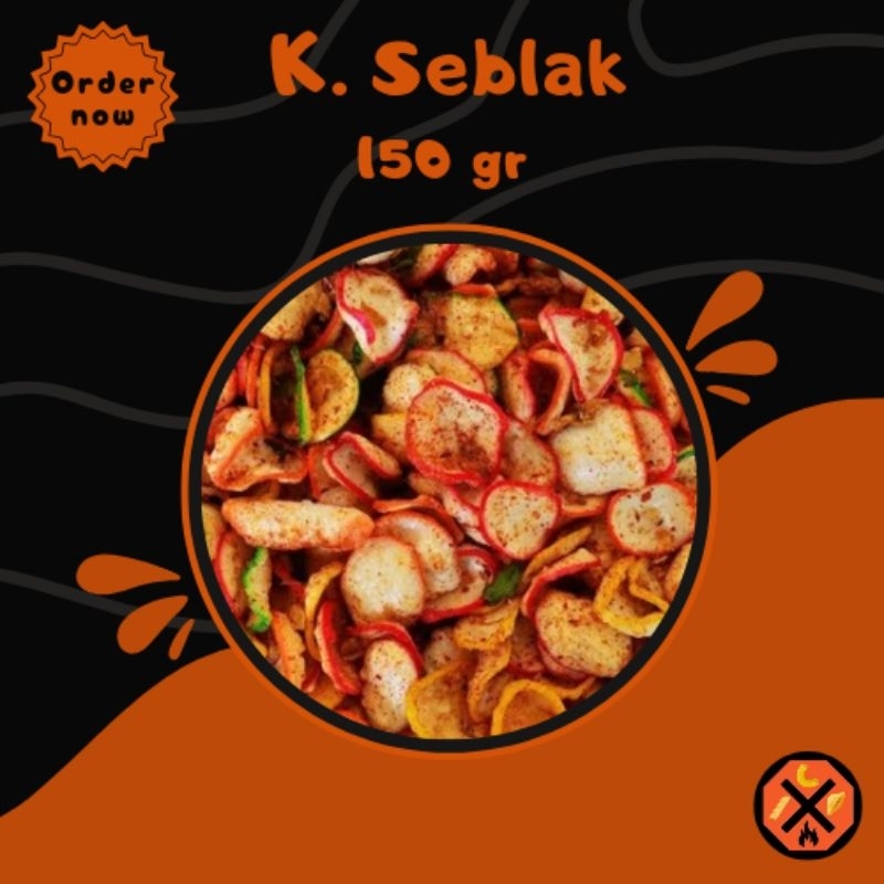 

SEBLAK KERING 135 gr. SEBLAK KENCUR . SEBLAK PEDAS . KERUPUK KENCUR