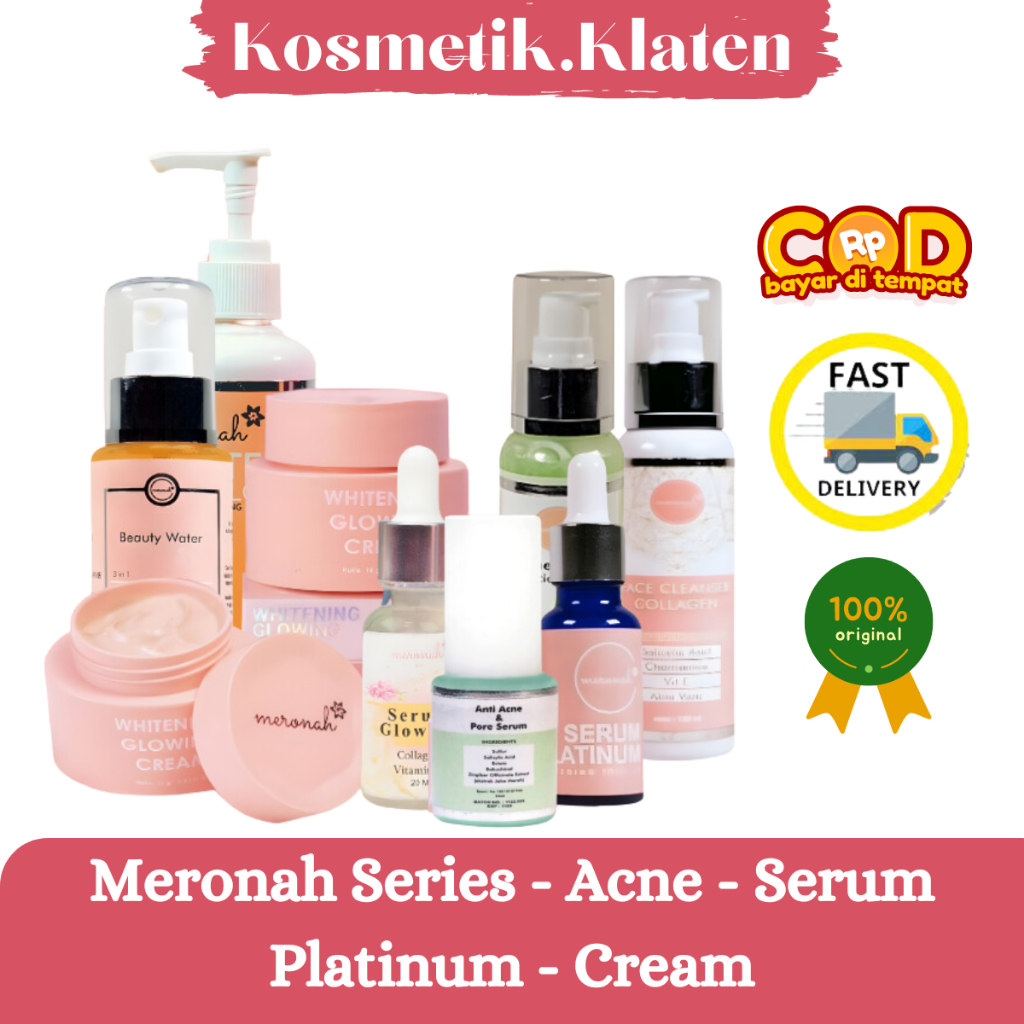 Meronah Series - Acne - Serum Platinum - Cream