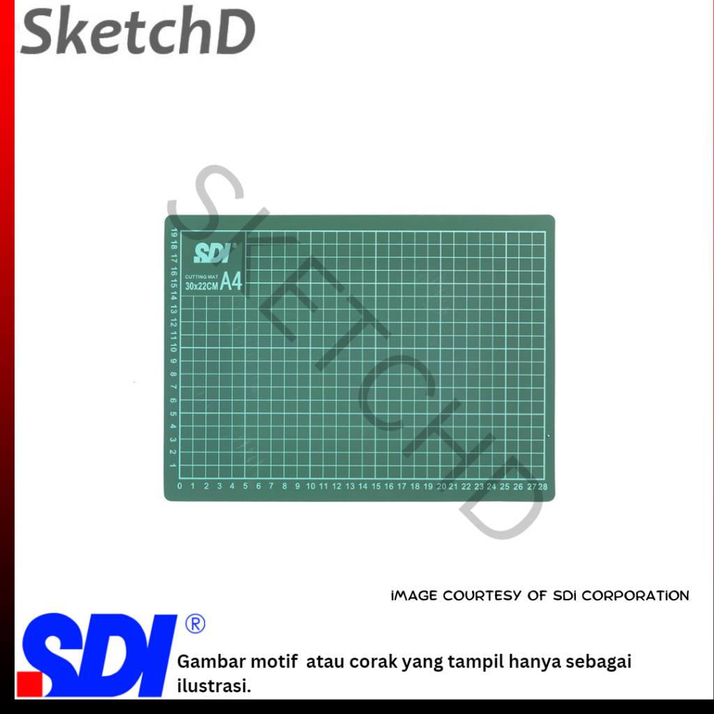 

Alas Potong / Cutting Mat A4 SDI - 300x220mm