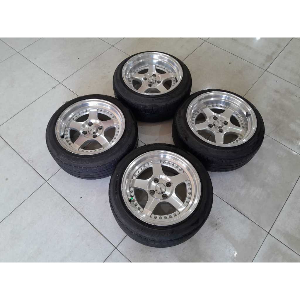 VELG HSR SECOND RING 15  PCD 4x100-4x114,3 BAN 175 55 RING 15 ATR