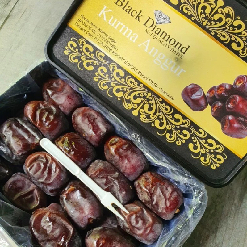 

Kurma Anggur Black Diamond 500gr Kurma Bam Black Diamond Premium