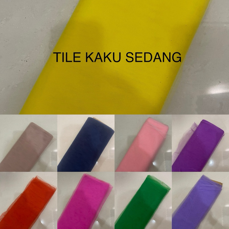 

KAIN TILE KAKU SEDANG SOUVENIR HAMPERS | KAIN TULE SETENGAH KAKU BAHAN DEKORASI