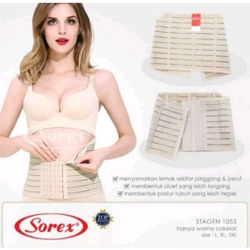 Korset Stagen Sorex 1053 / Korset Pelansing Lembut ( L, XL, XXL )