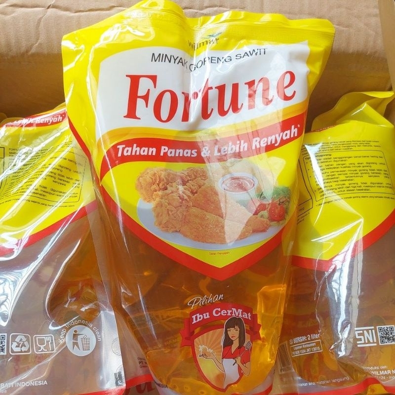 

Minyak goreng fortune kemasan 2 liter
