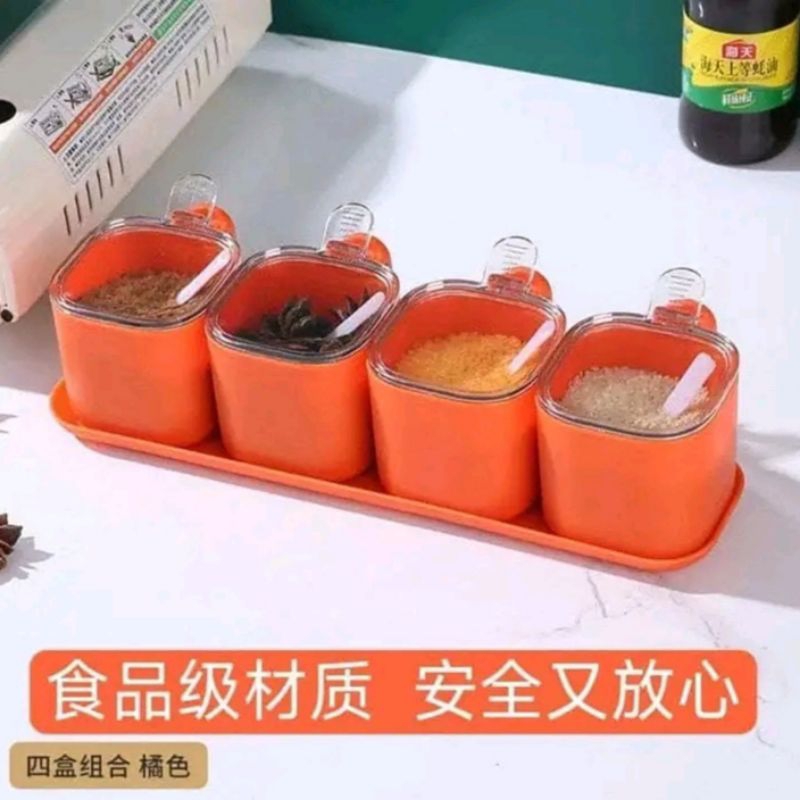 Wadah tempat Bumbu Dapur Aesthetic