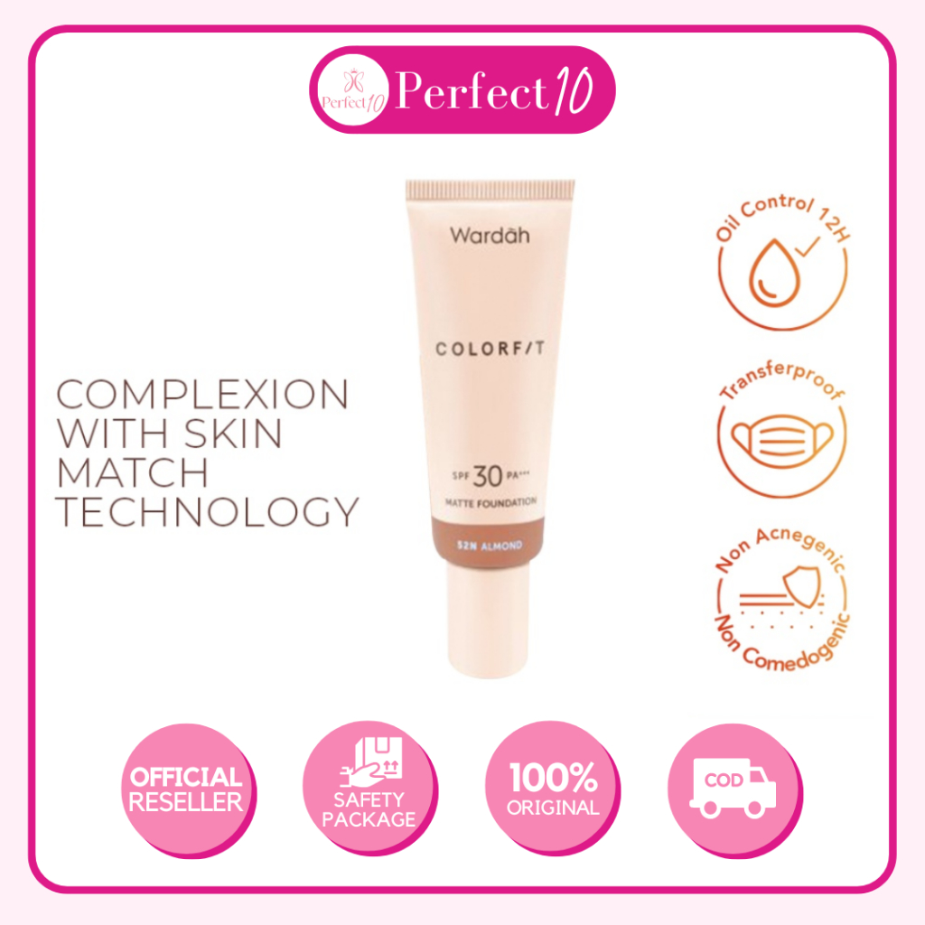 Wardah Colorfit Matte Foundation