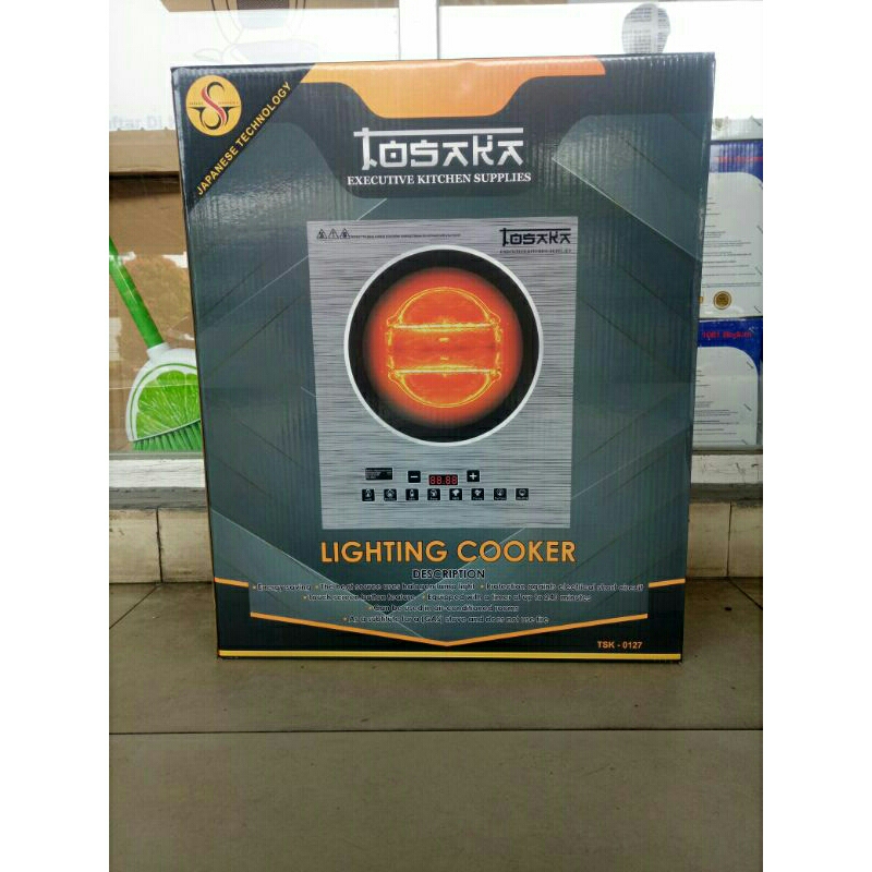 (PROMO MEMBER )TOSAKA kompor halogen / kompor listrik tosaka / tosaka lighting cooker / kompor  lamp