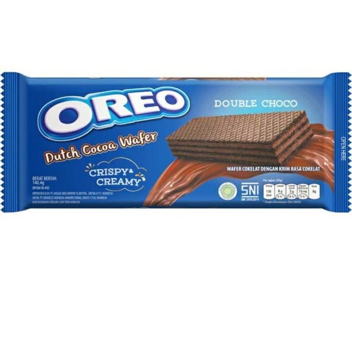 

Oreo Biskuit Double Choco Wafer 117g