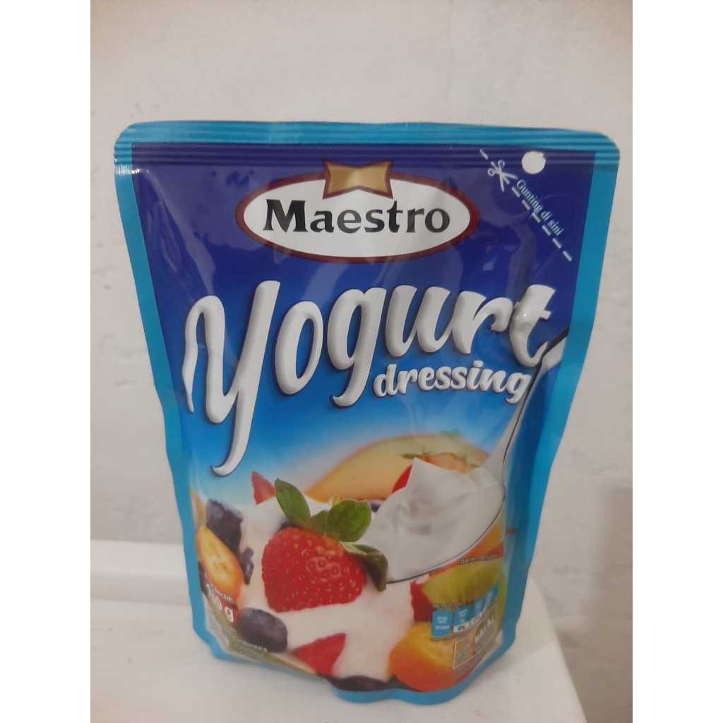 

MAESTRO YOGURT DRESSING 180 GR YOGHURT MAYO SALAD BUAH