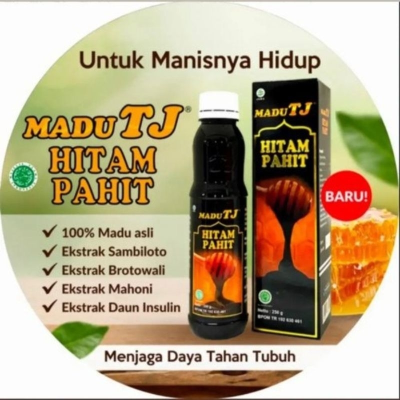 

N_S_Y Madu TJ Hitam Pahit 250 gram