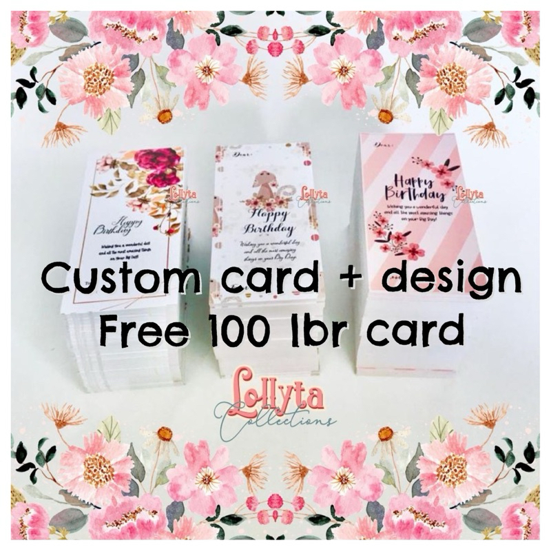 

Custom Design card / greeting card