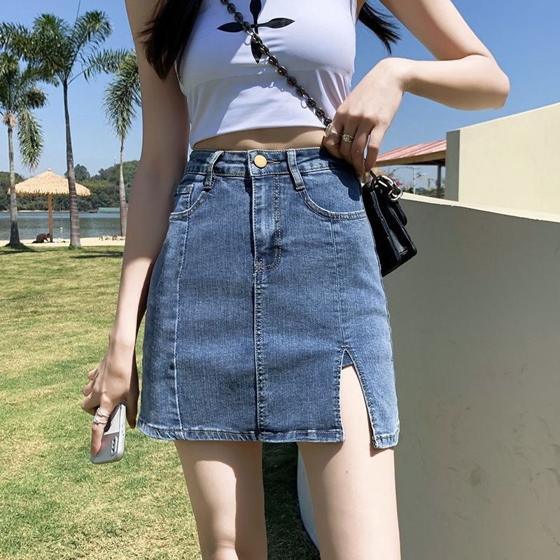 Rok Celana Jeans / Rok Celana Import Premium