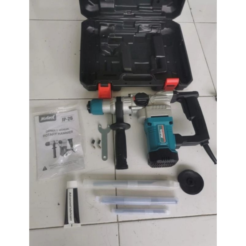 Mdon Jp26 rotary hammer drill mesin bor beton listrik elektric bor