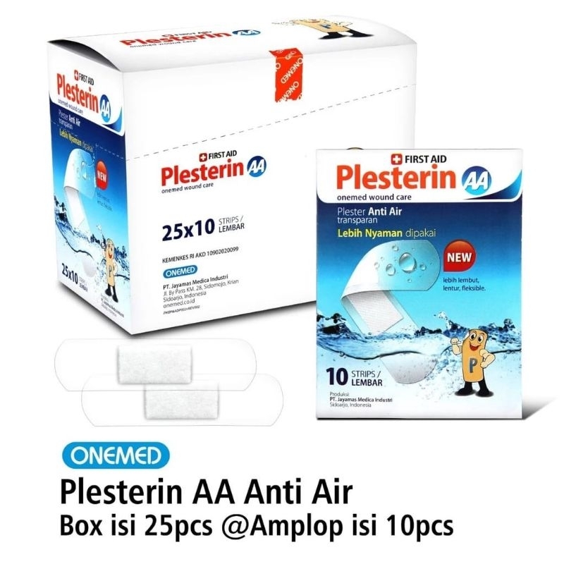 plesterin AA amplop box / plesterin onemed / plesterin anti air