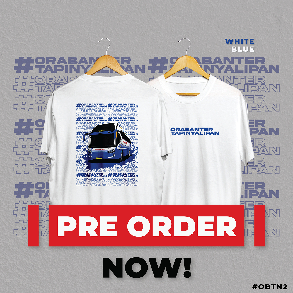 Kaos Anak Putih OBTN2 Bismania Sumber Alam Baju Komunitas Bus Kualitas Distro Premium Original
