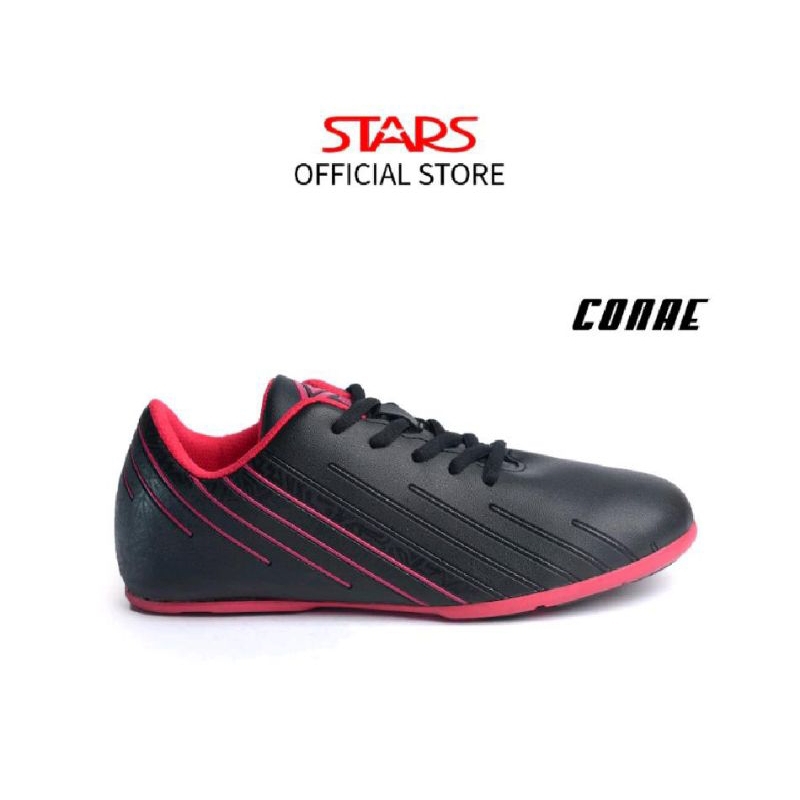 CONAE Sepatu Futsal Anak Laki-laki Insight Hitam Merah