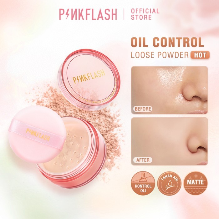 Pinkflash Lasting Matte Loose Powder - Pinkflash OhMySelf Loose Powder Oil Control