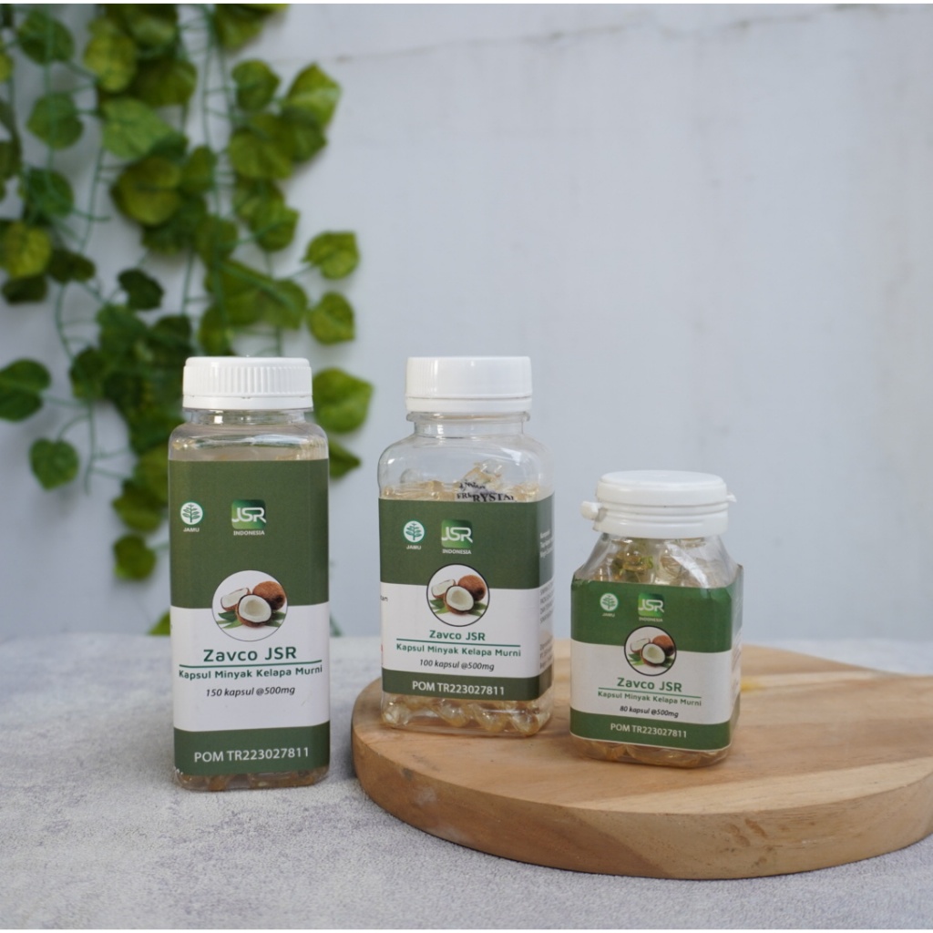 VCO JSR dr Zaidul Akbar 100 Kapsul - Virgin Coconut Oil RB7