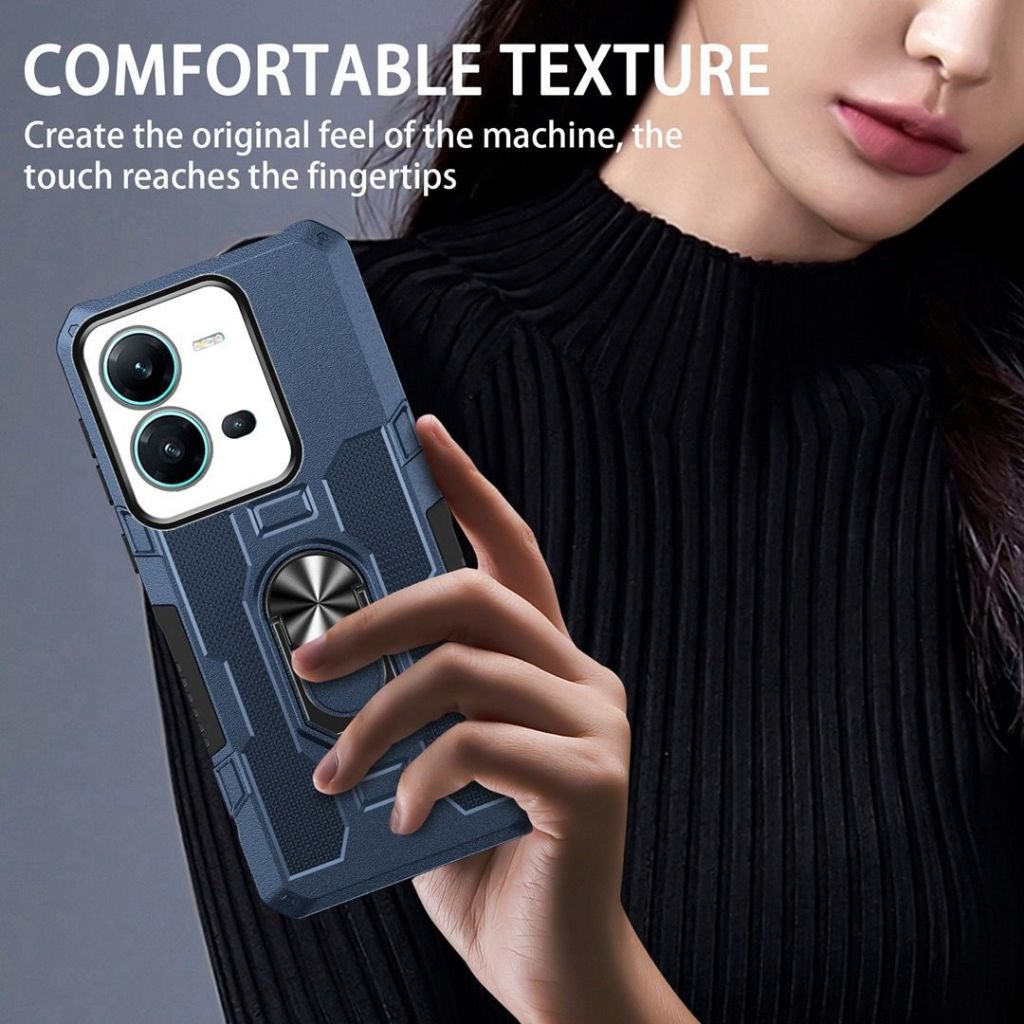 SAMSUNG S24  HARD CASE ROBOT HIT EYE RING CASING HANDPHONE