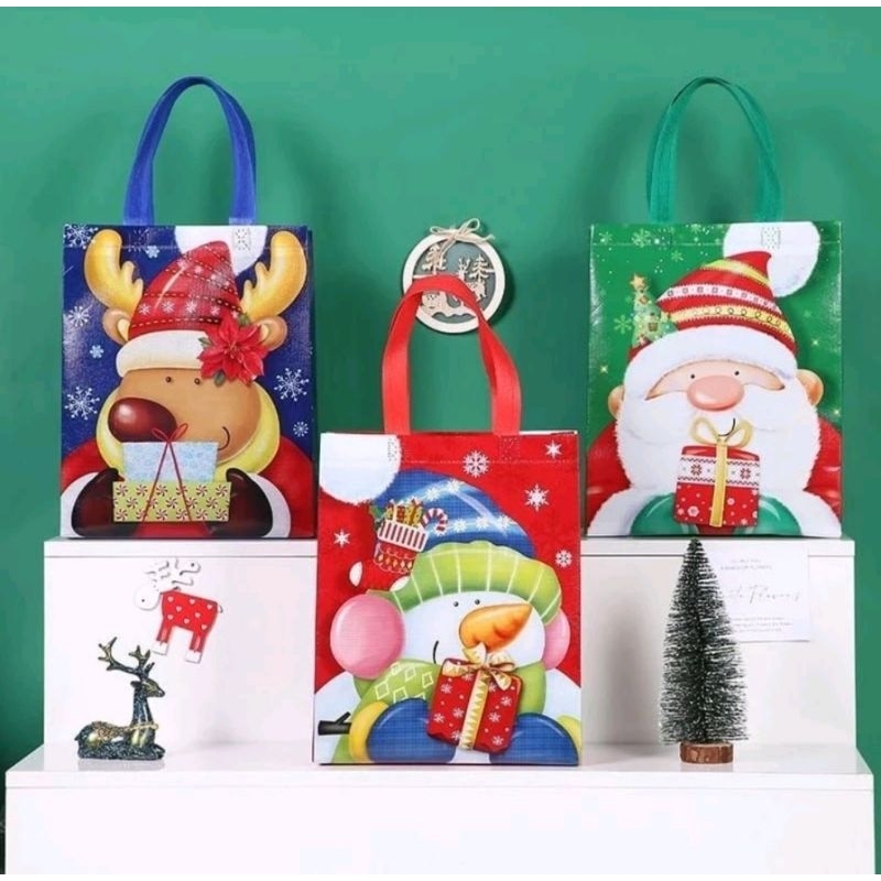 

Goodie Bag Natal Glossy Large (26x10x32cm)