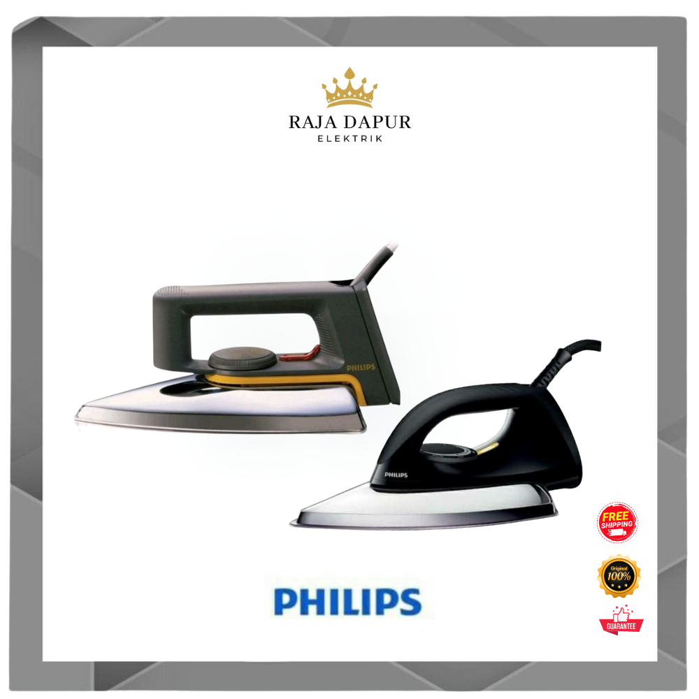 Setrika Philips HD 1172 / 1173 / Gosokan Setrika Philips Anti Lengket  - RDE