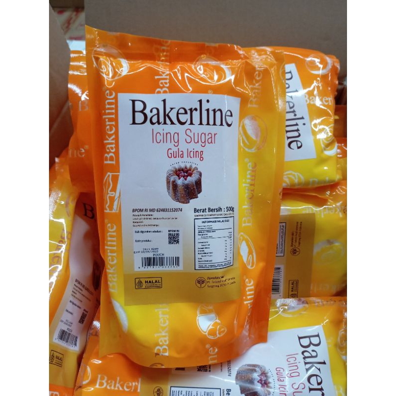 

Bakerline Icing Sugar, Gula donat 500g