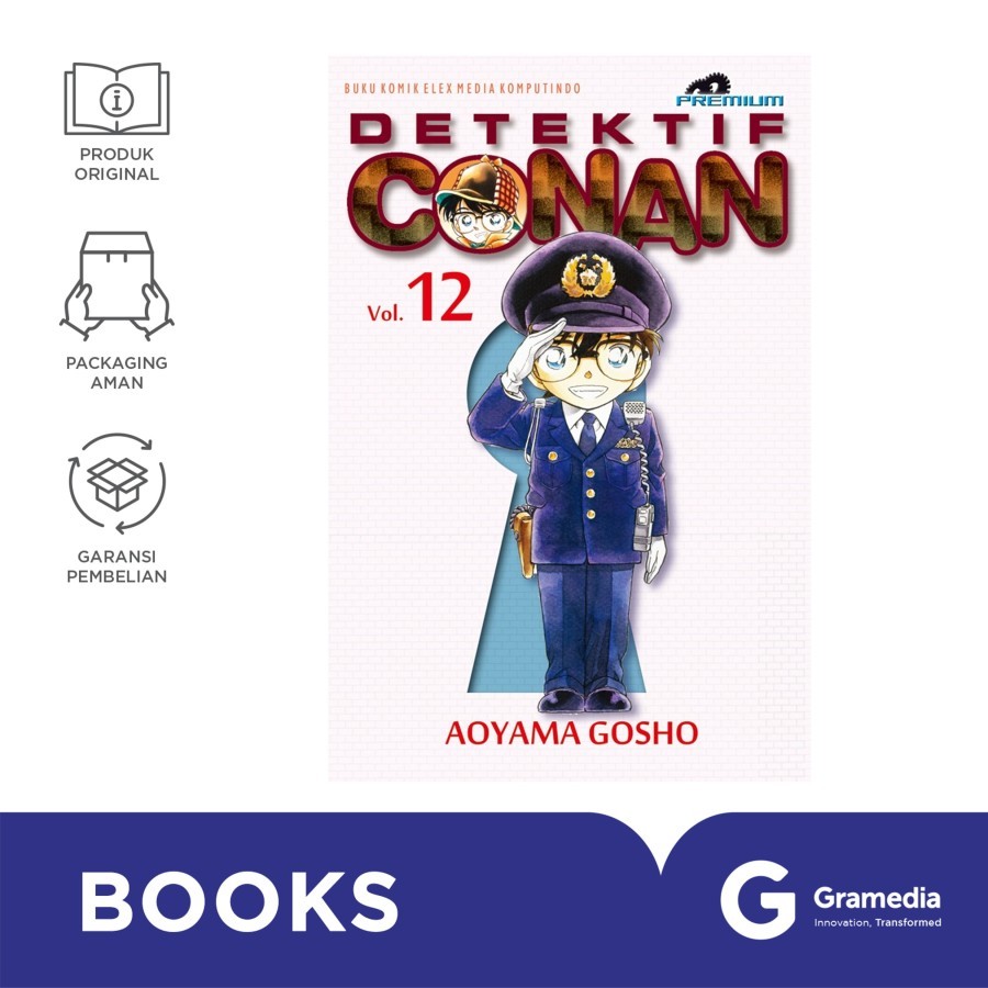 Gramedia MKG - Komik Detektif Conan Premium 12