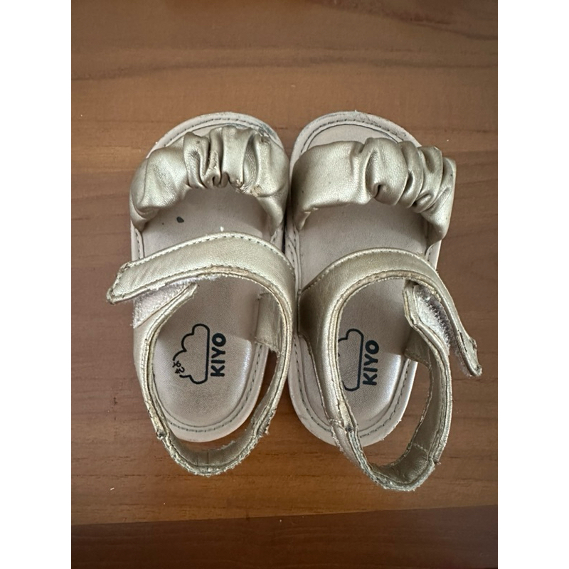 Kiyo Preloved Tsubaki Gold Golden Second Bekas girls sandal sepatu
