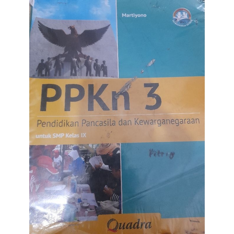 PPKn kelas 9 SMP Quadra , PPKN kelas 8 SMP Erlangga