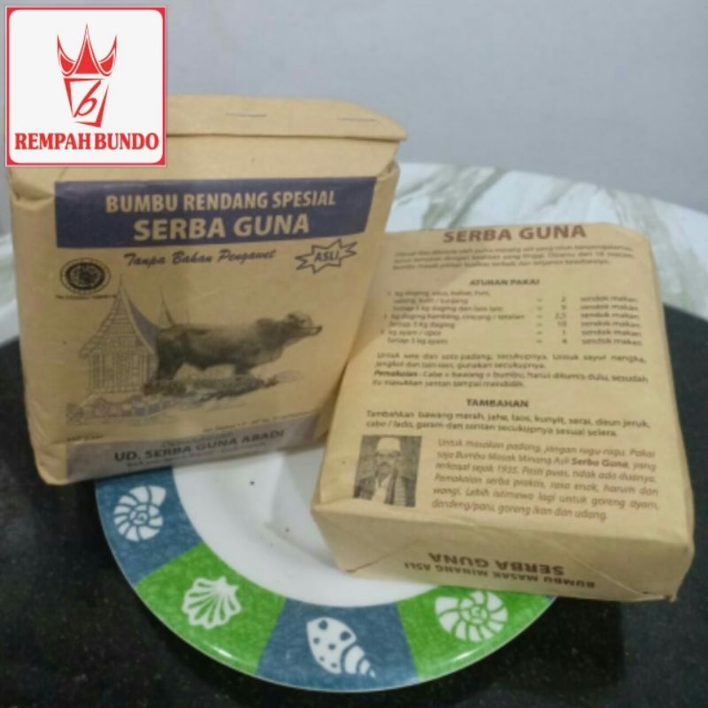 

Bumbu Masak Rendang Serba Guna 1 kg