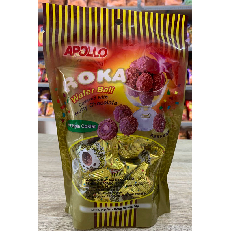 

Wafer Bola Coklat 90 gram