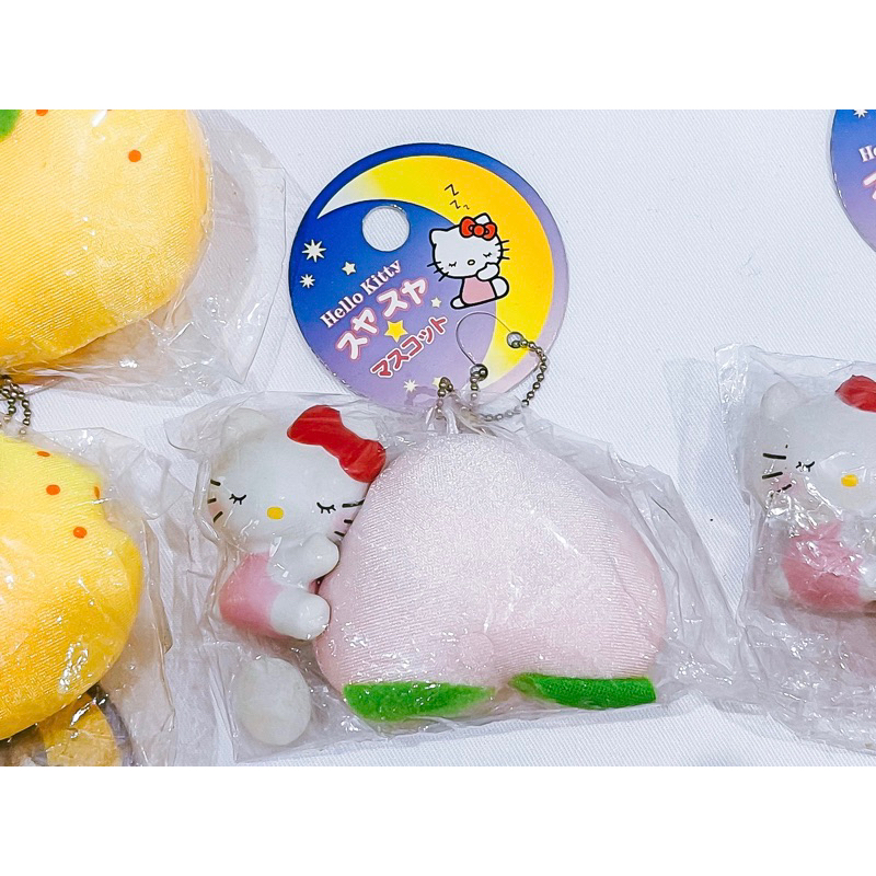 squishy peach & apple hk (rare)