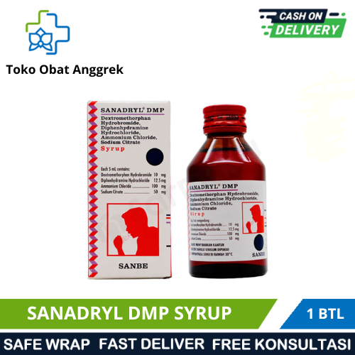 SANADRYL DMP SIRUP/60 ML/OBAT BATUK