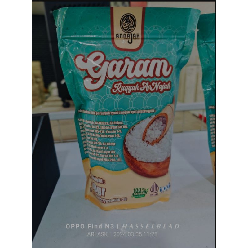 

GaramRuqyahAnnajah#Original##Telah di sucikan oleh peruqyah syar'i dengan ayat-ayat ruqyah
