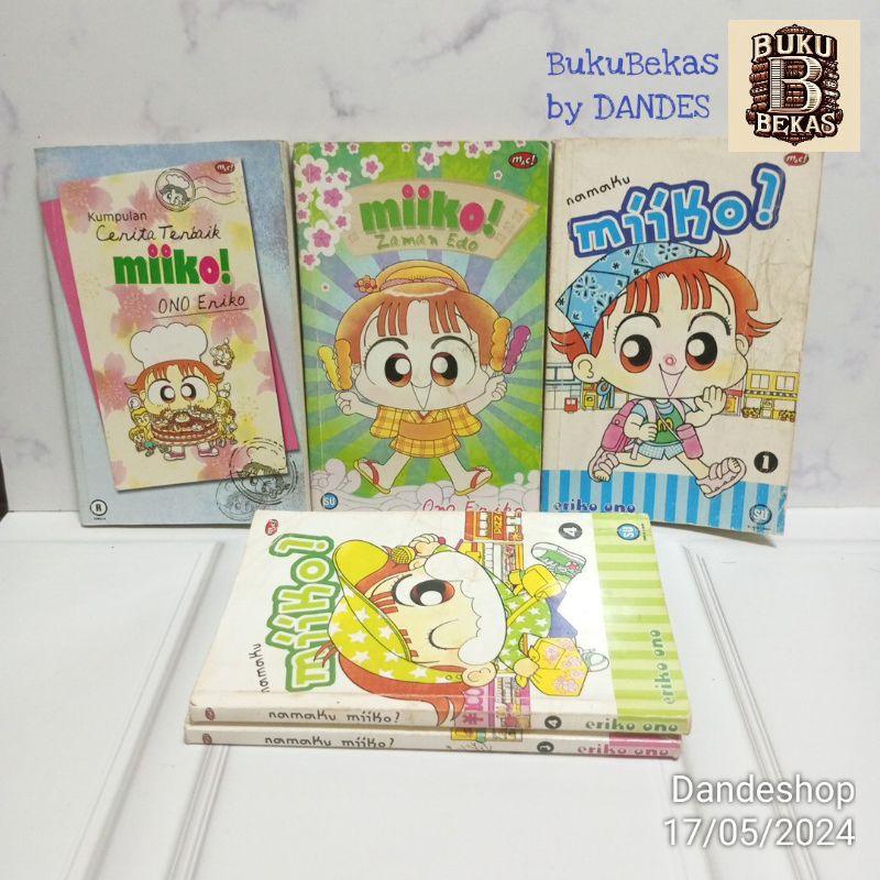 Miiko Komik Edisi Spesial, Kumpulan Cerita Terbaik, Namaku Miiko, Miiko Cilik, Zaman Edo  - Komik Be