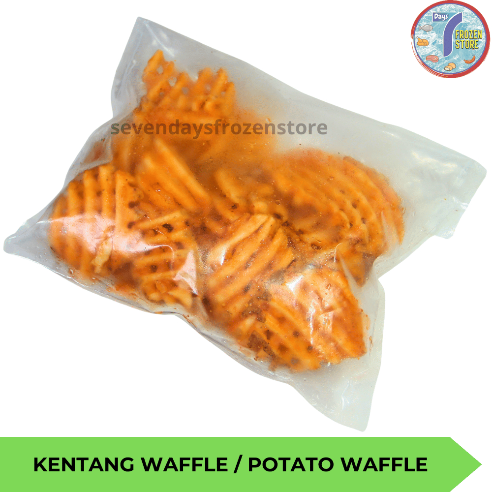 

RB Kentang Waffle Potato Waffle Beku Frozen