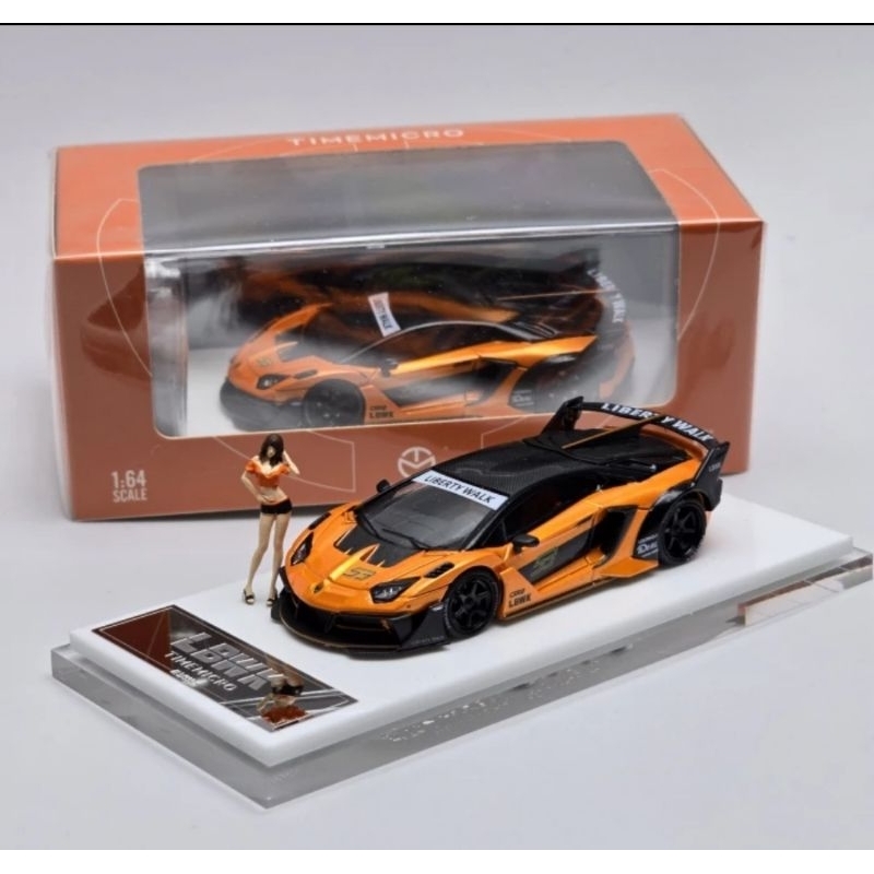 TimeMicro LBWK lamborghini avetandor orange include figure