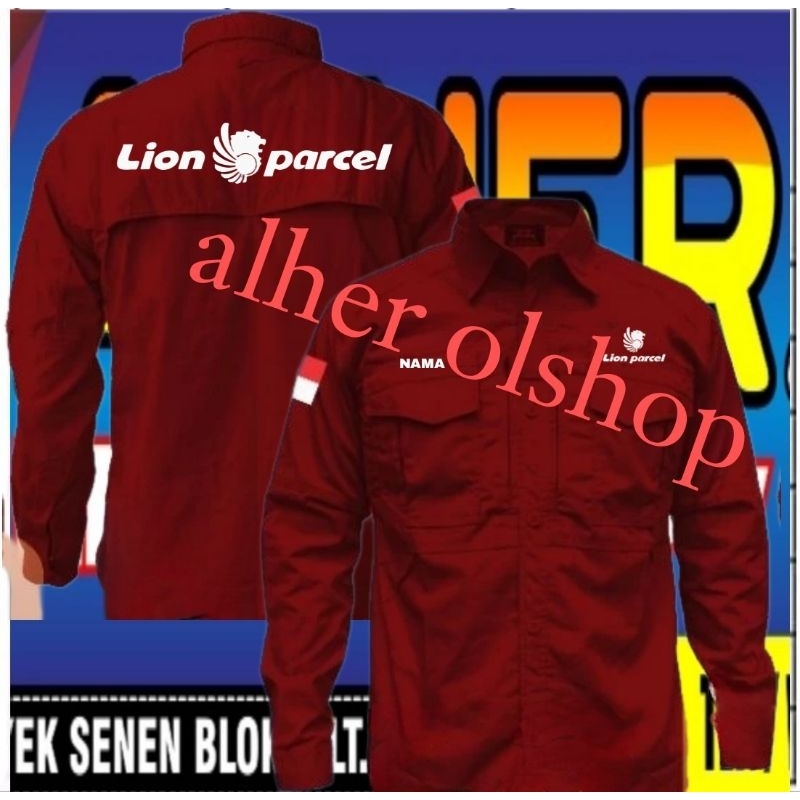 kemeja tactical lion parcel baju tactical lion parcel seragam tactical lion parcel kemeja lion parce