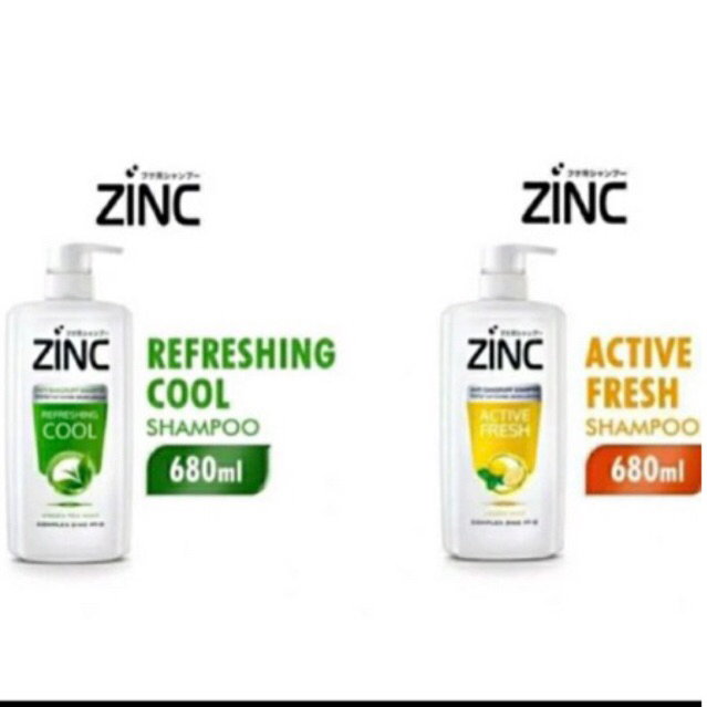SHAMPO ZINC COOL 680ML / SHAMPO ZINC FRESS 680ML