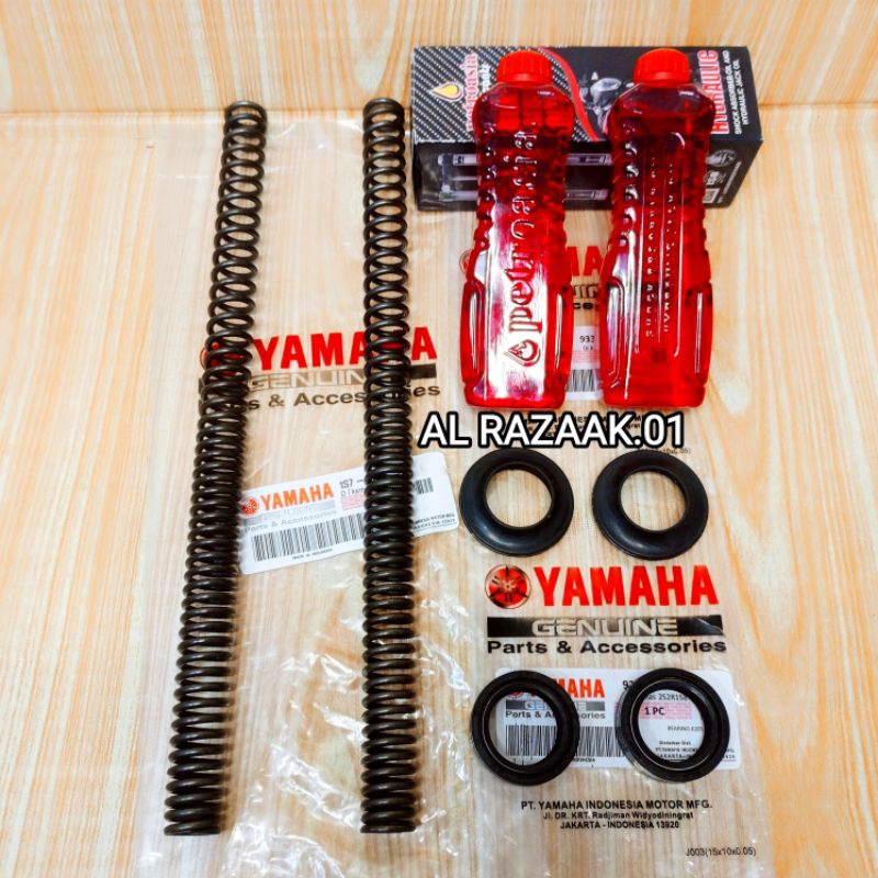 Paket Per Shock Depan 5YP Plus Seal+Oil Shock Yamaha Jupiter MX Lama/Jupiter Old