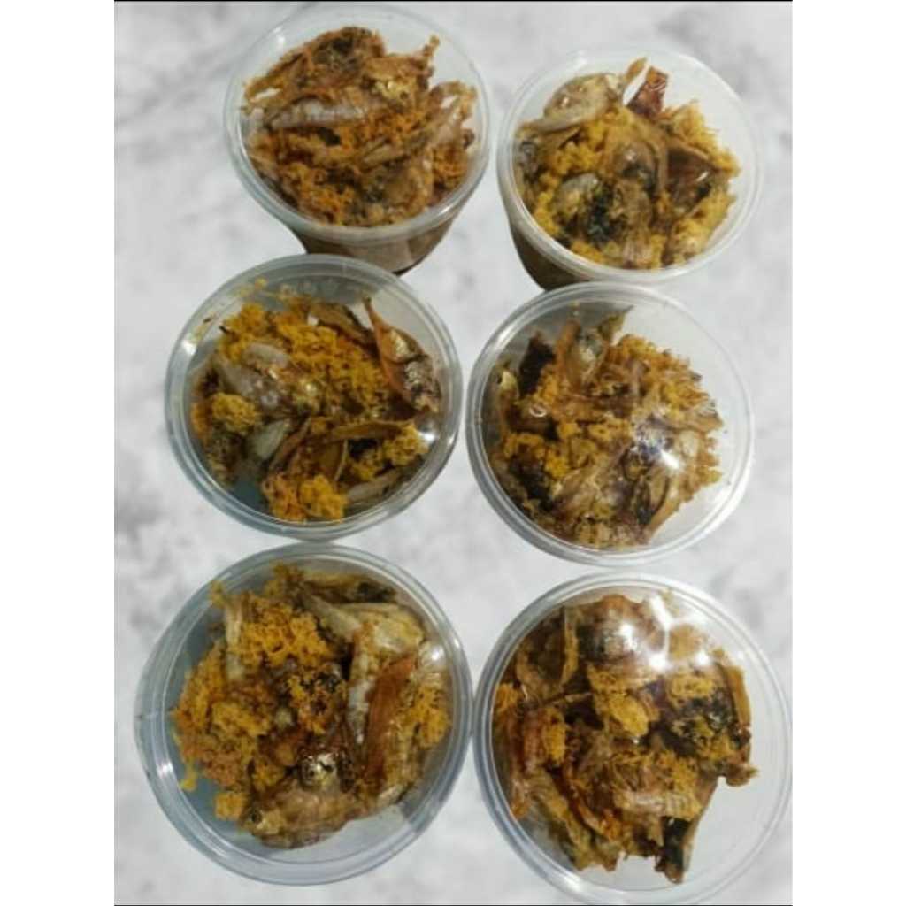 

Kremes Ikan Asin Bulu