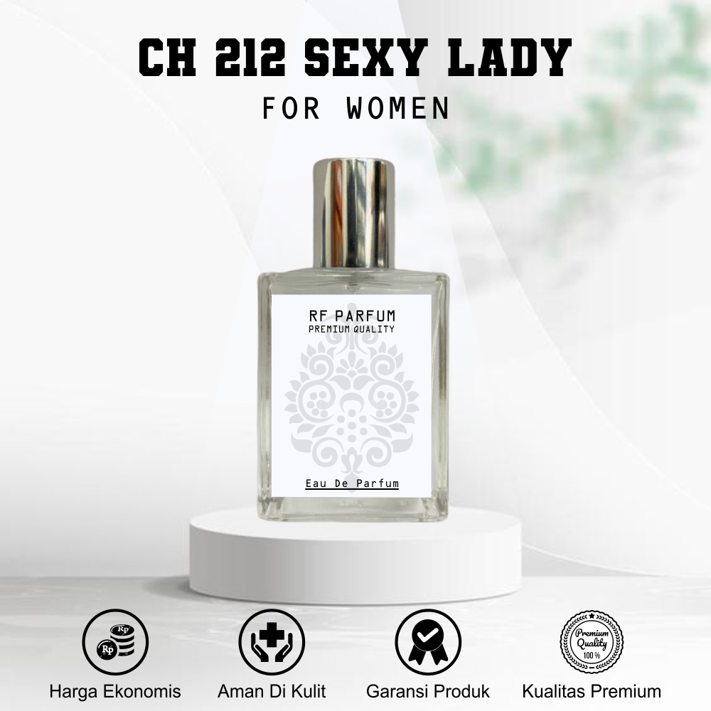 RF Parfum Wanita - CH 212 Sexy Lady - Parfum Wanita Premium Murah Tahan Lama