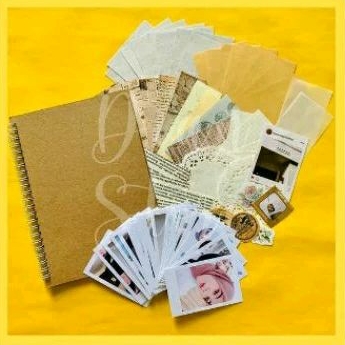 

paket scrapbook ukuran a6