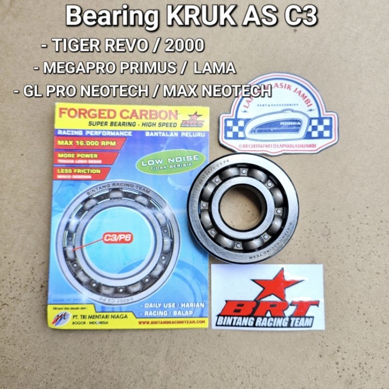 Bearing Laker Kruk as As Kruk BRT TIGER REVO TIGER 2000 MEGAPRO PRIMUS GL PRO NEOTECH