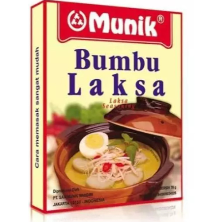 

Munik Bumbu Laksa 70 g