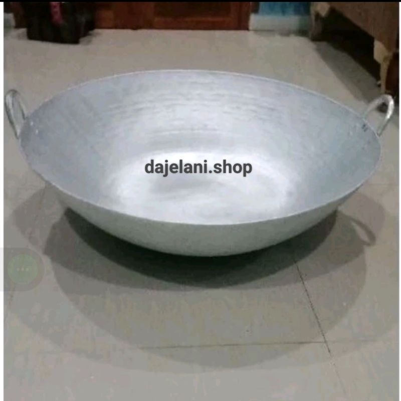 wajan jumbo ukuran 80cm wajan garut wajan tempa wajan rendang
