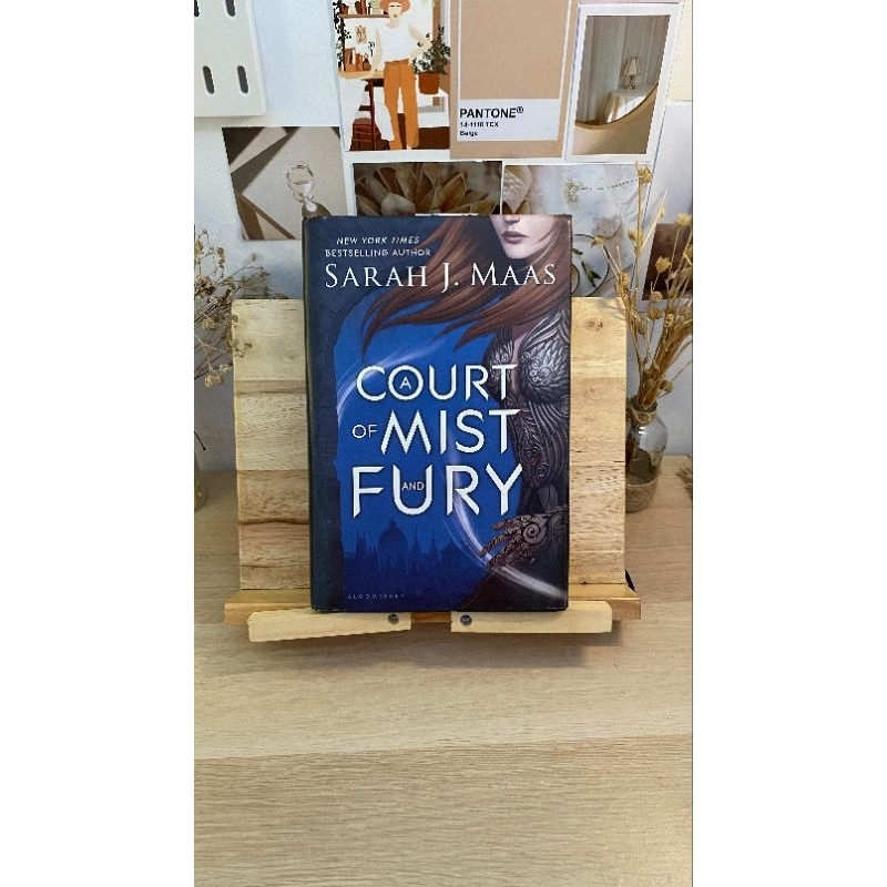 a court of mist and fury sarah j maas preloved HC acomaf english bahasa inggris hardcover