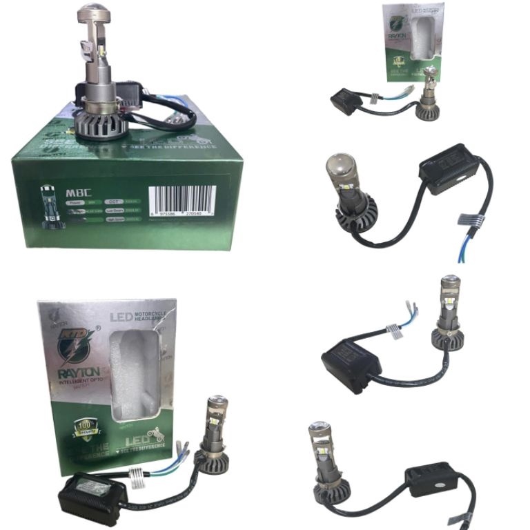 Lampu Utama Led Motor M8C RTD Rayton H4 H6 H7 Mini Projector Led M8C 35 Watt RHD r G8C6