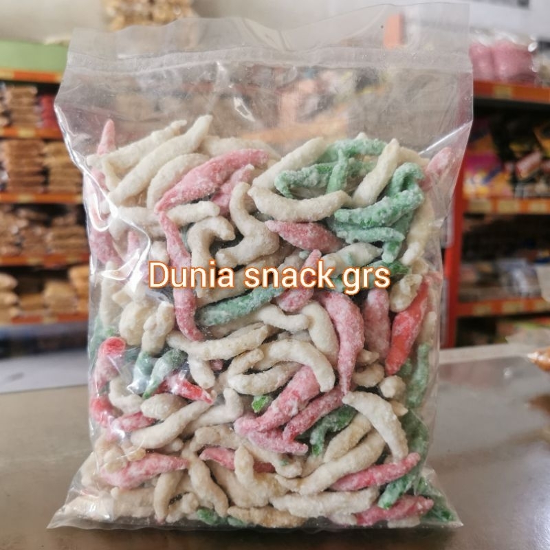 

Bidaran Manis Warna 250gr / Bidaran salju / Wedaran manis / Telur gabus manis